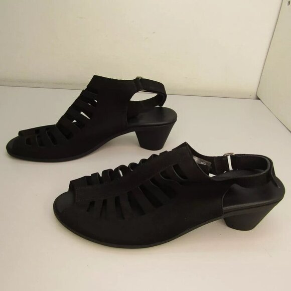 NEW ARCHE Womens Soexor Sandals Cushion Hook & Loop Block Heel Ankle Strap - Picture 5 of 8